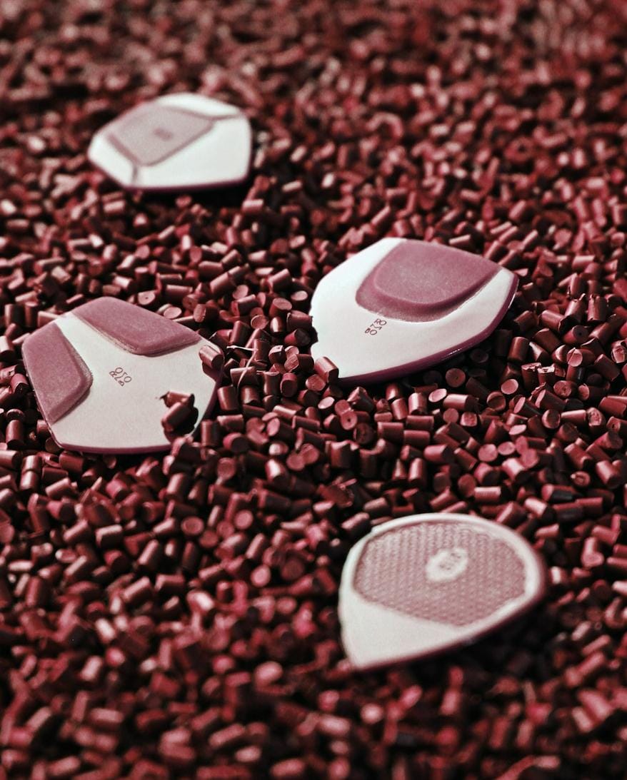 close-up of biopolymer scaffolds used in tissue engineering research
